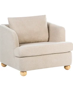 Set da salotto 6 posti RATTVIK Bouclé Beige