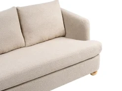 Set da salotto 6 posti RATTVIK Bouclé Beige