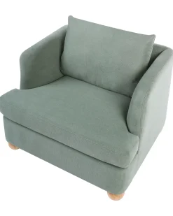 Set da salotto 6 posti RATTVIK Tessuto Verde chiaro
