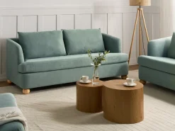 Set da salotto 6 posti RATTVIK Tessuto Verde chiaro