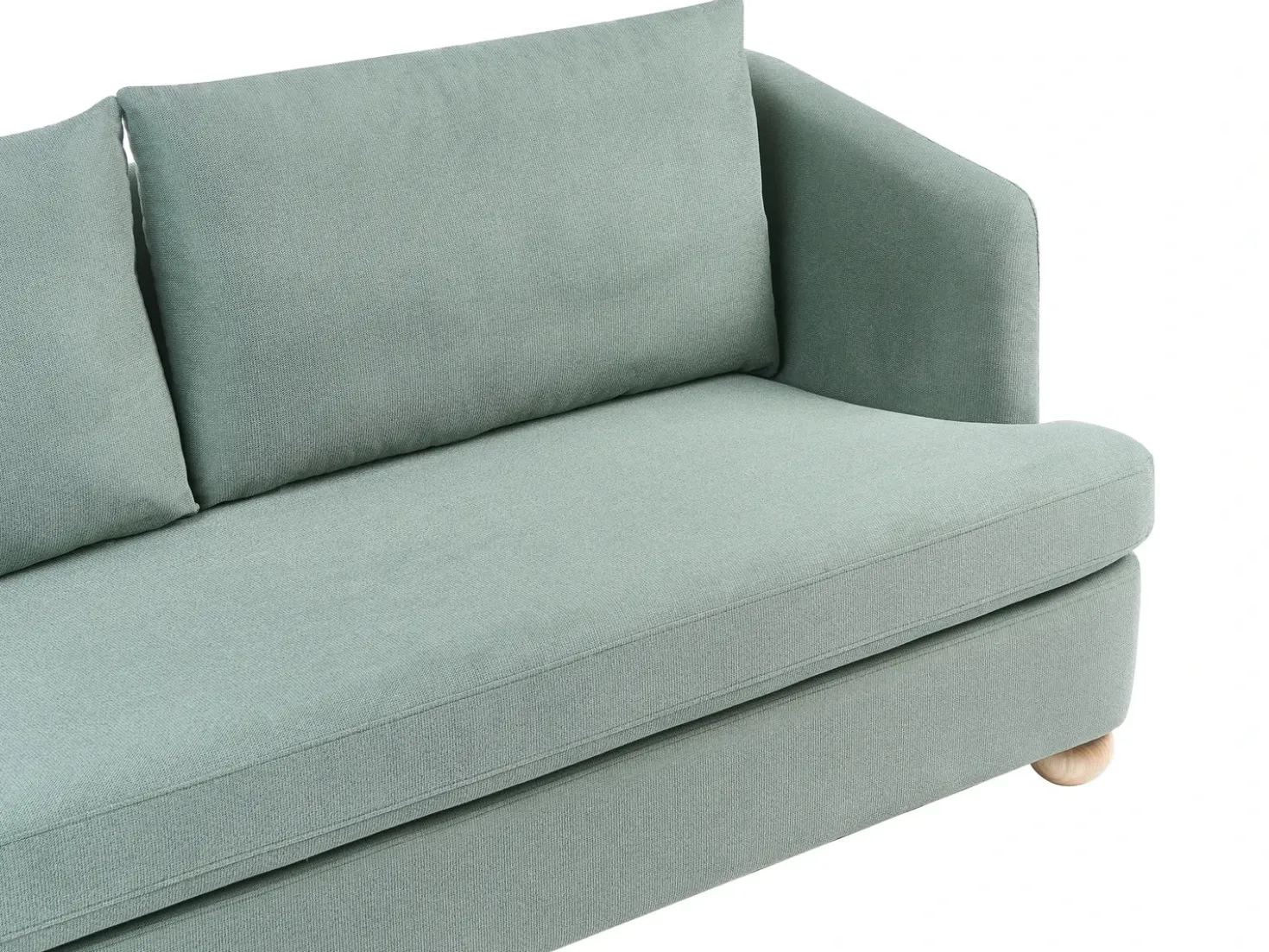 Set da salotto 6 posti RATTVIK Tessuto Verde chiaro