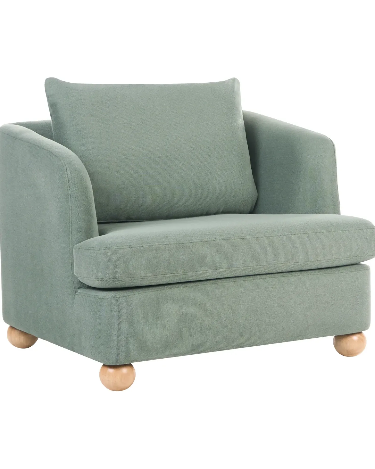 Set da salotto 6 posti RATTVIK Tessuto Verde chiaro