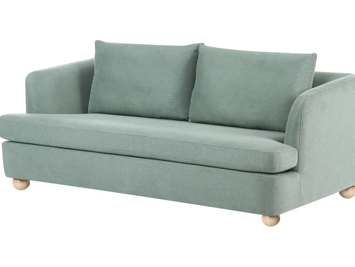Set da salotto 6 posti RATTVIK Tessuto Verde chiaro