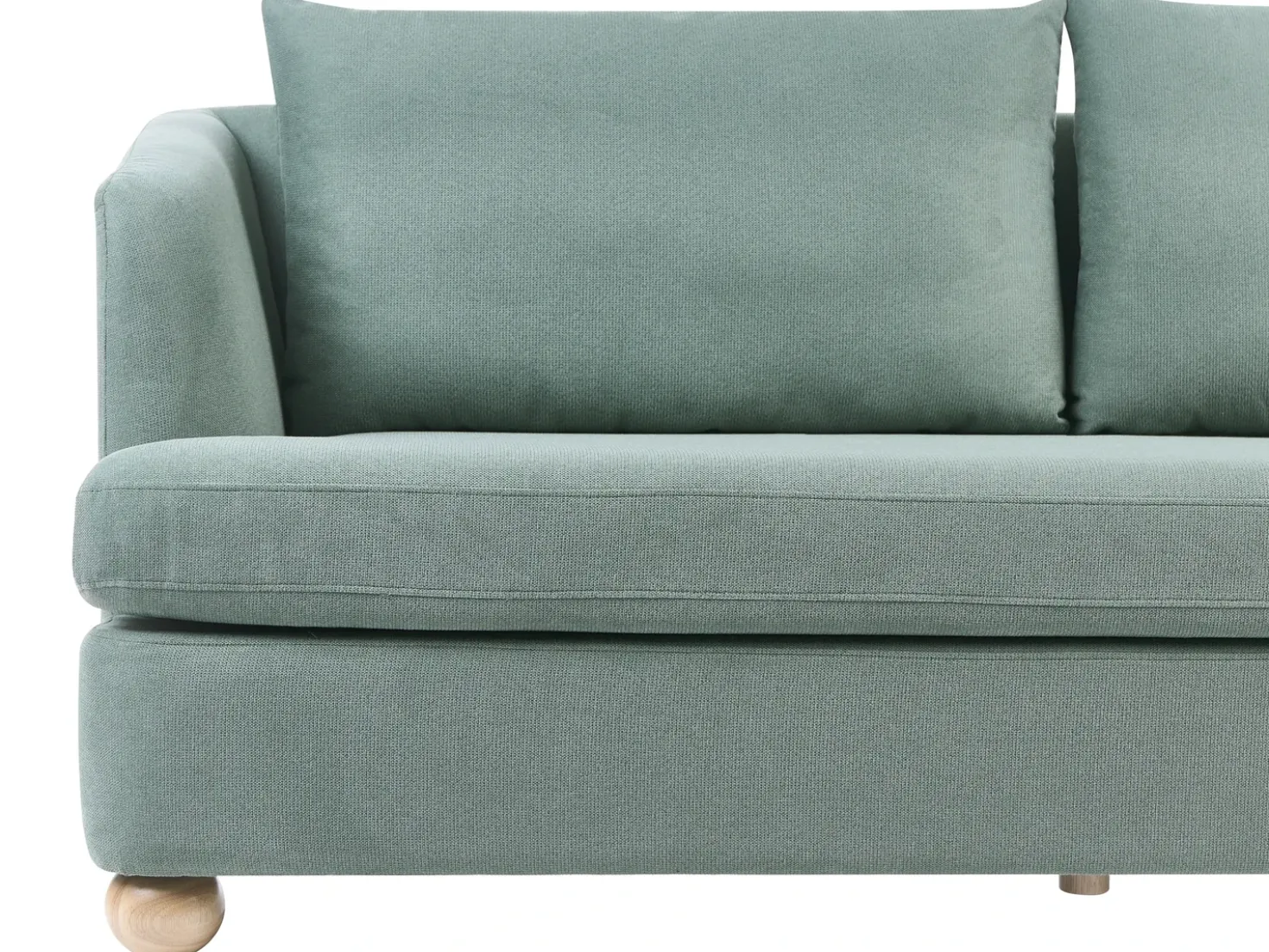 Set da salotto 6 posti RATTVIK Tessuto Verde chiaro