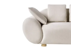Set da salotto 4 posti RINGEL Tessuto Beige chiaro
