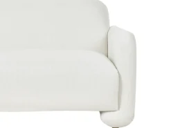 Set da salotto 4 posti SALAND Tessuto Bianco