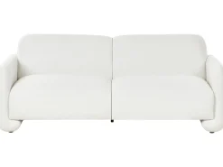 Set da salotto 4 posti SALAND Tessuto Bianco