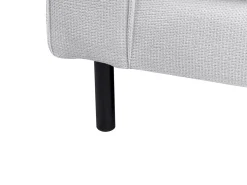 Set da salotto 4 posti SAVALEN Tessuto Grigio chiaro