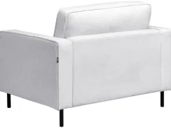 Set da salotto 4 posti SAVALEN Tessuto Grigio chiaro