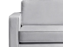Set da salotto 4 posti SAVALEN Tessuto Grigio chiaro