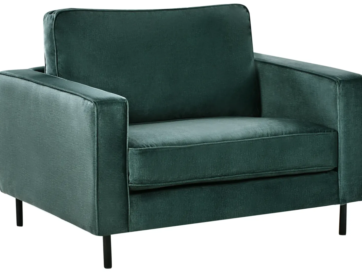 Set da salotto 4 posti SAVALEN Velluto Verde scuro
