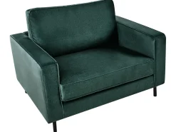 Set da salotto 4 posti SAVALEN Velluto Verde scuro