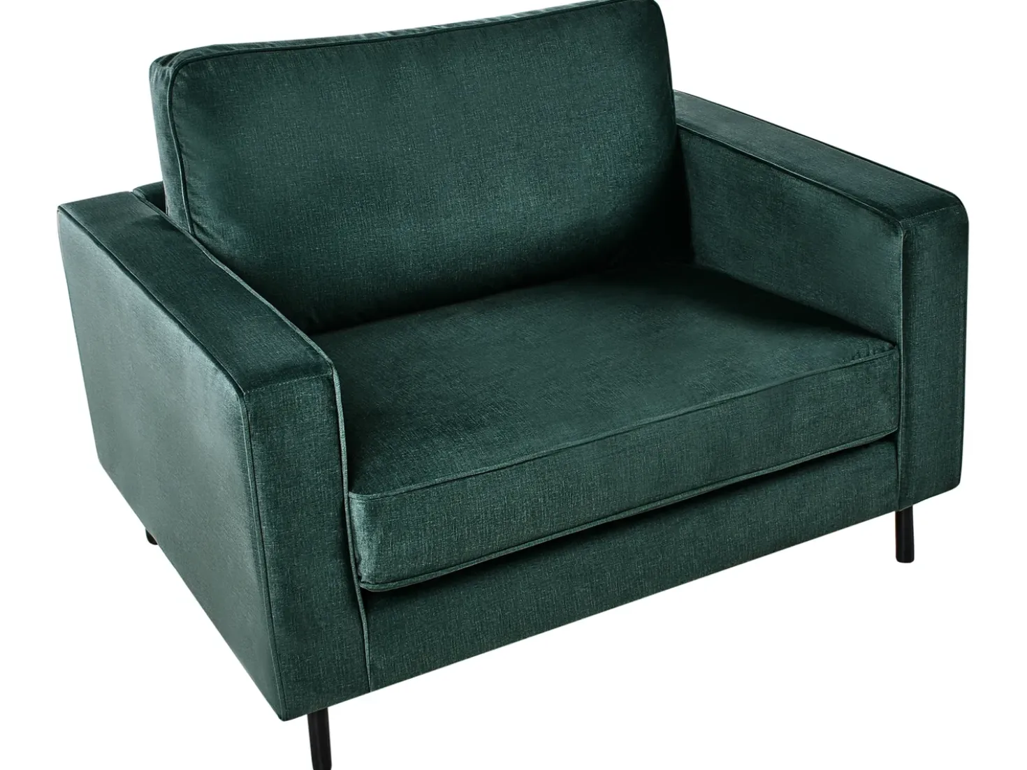 Set da salotto 4 posti SAVALEN Velluto Verde scuro