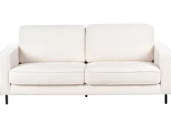 Set da salotto 4 posti SAVALEN Bouclé Bianco