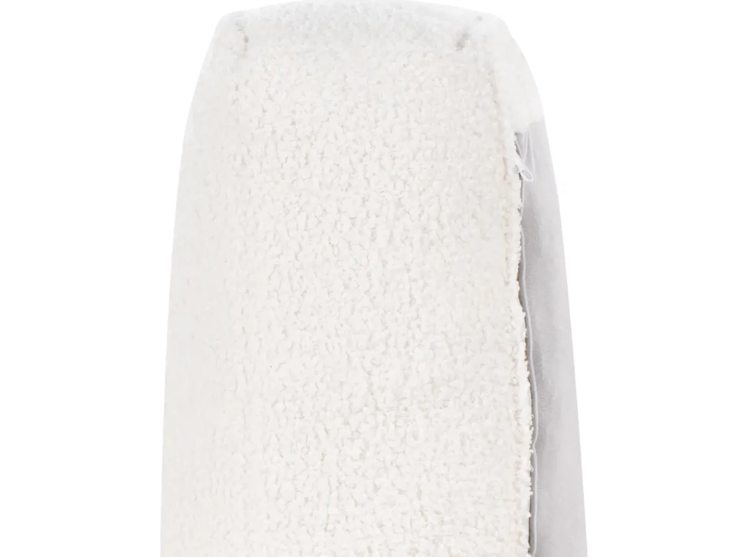 Set da salotto 4 posti SAVALEN Bouclé Bianco