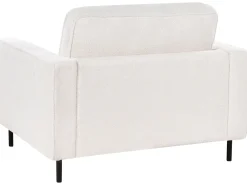 Set da salotto 4 posti SAVALEN Bouclé Bianco