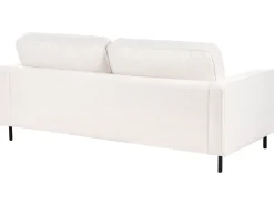 Set da salotto 4 posti SAVALEN Bouclé Bianco