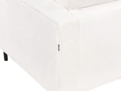 Set da salotto 4 posti SAVALEN Bouclé Bianco