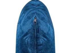 Set da salotto 5 posti SKIEN Velluto Blu marino