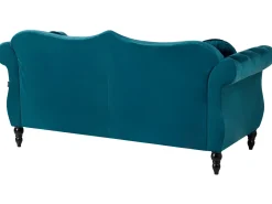 Set da salotto 5 posti SKIEN Velluto Foglia di tè