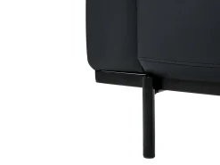 Set da salotto 6 posti SOVIK Pelle sintetica Nero