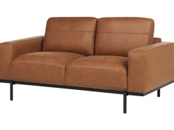 Set da salotto 6 posti SOVIK Pelle sintetica Marrone