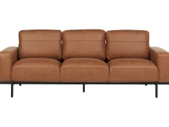 Set da salotto 6 posti SOVIK Pelle sintetica Marrone