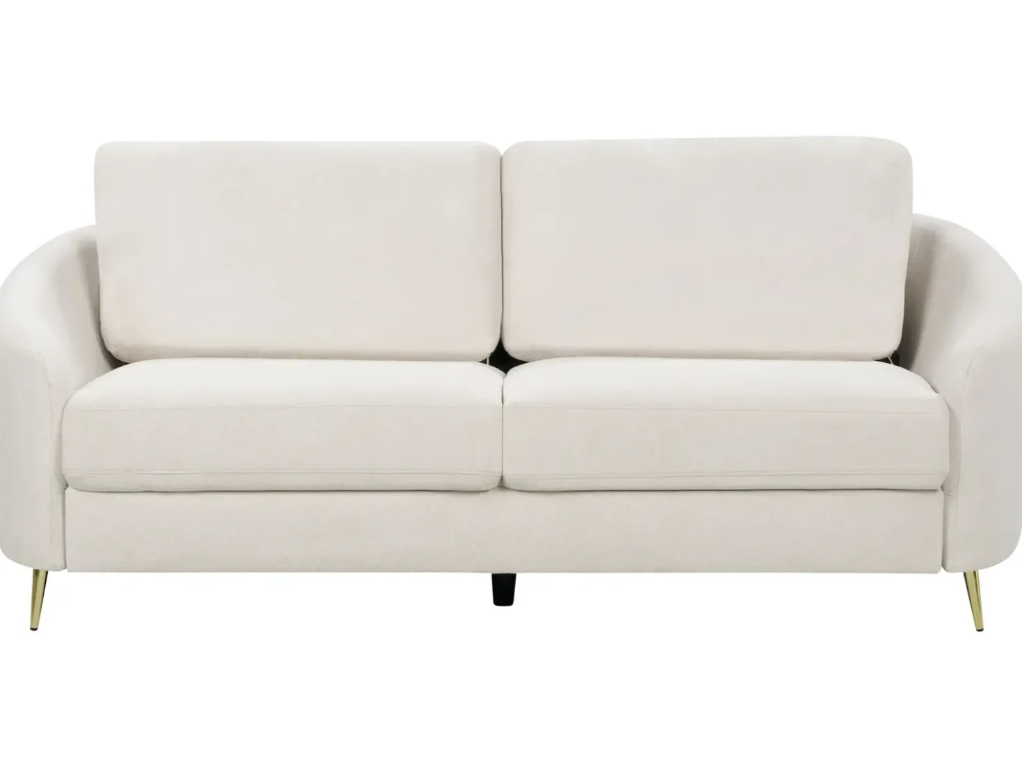 Set da salotto 6 posti TROSA Tessuto Beige chiaro