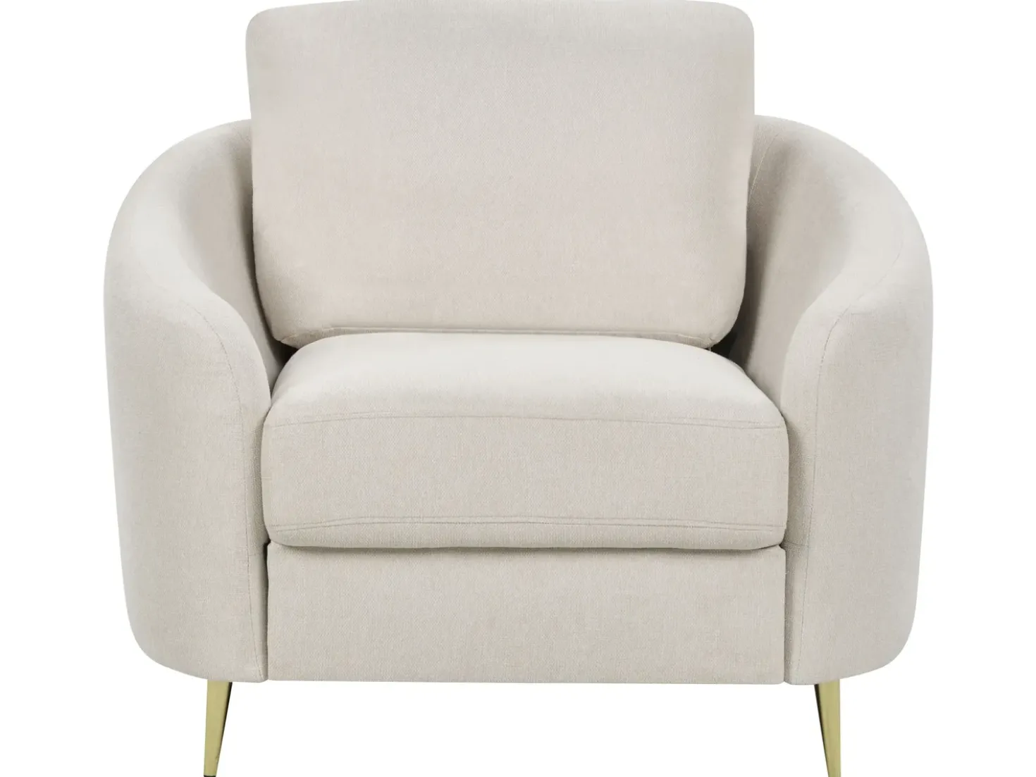 Set da salotto 6 posti TROSA Tessuto Beige chiaro