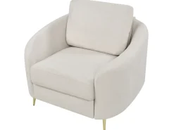 Set da salotto 6 posti TROSA Tessuto Beige chiaro