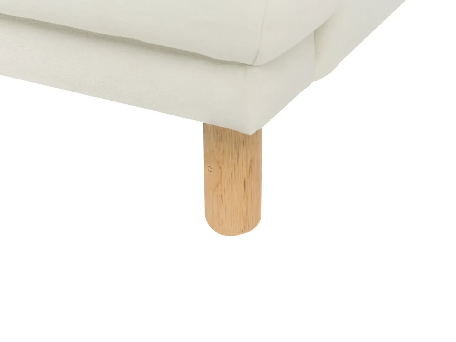 Set da salotto 4 posti TUVE Tessuto Bianco sporco