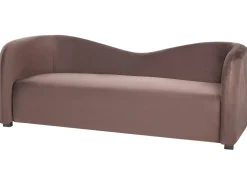 Set da salotto 5 posti VELTADA Velluto Marrone scuro