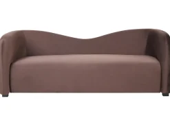 Set da salotto 5 posti VELTADA Velluto Marrone scuro