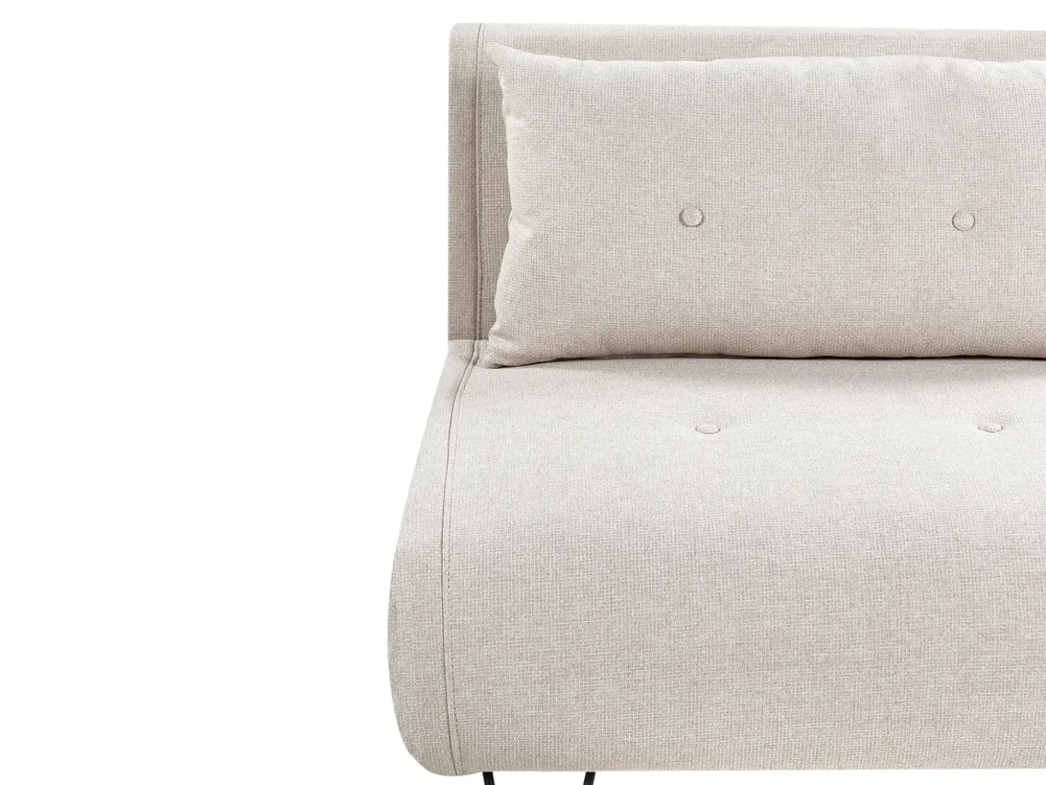 Set da salotto 3 posti VESTFOLD Tessuto Beige chiaro