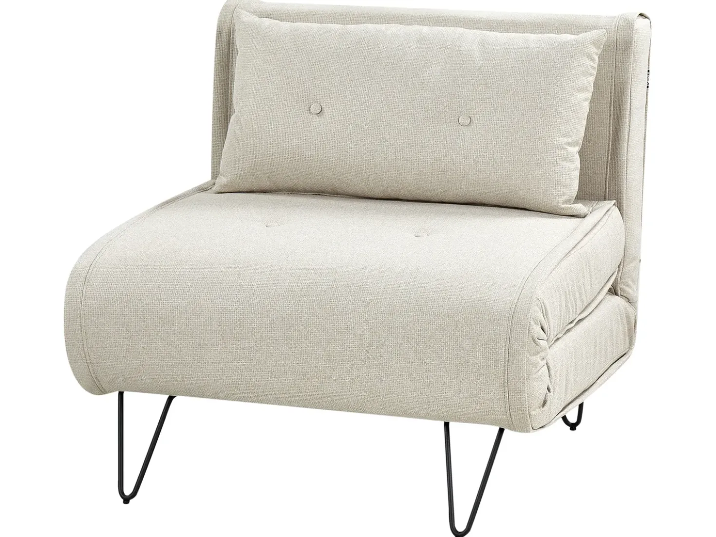 Set da salotto 3 posti VESTFOLD Tessuto Beige chiaro