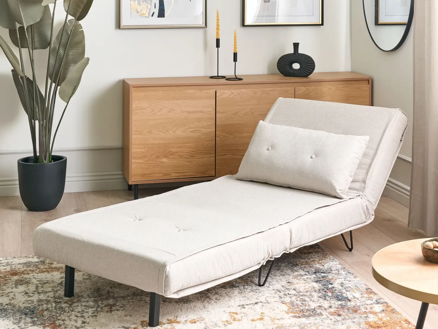 Set da salotto 3 posti VESTFOLD Tessuto Beige chiaro