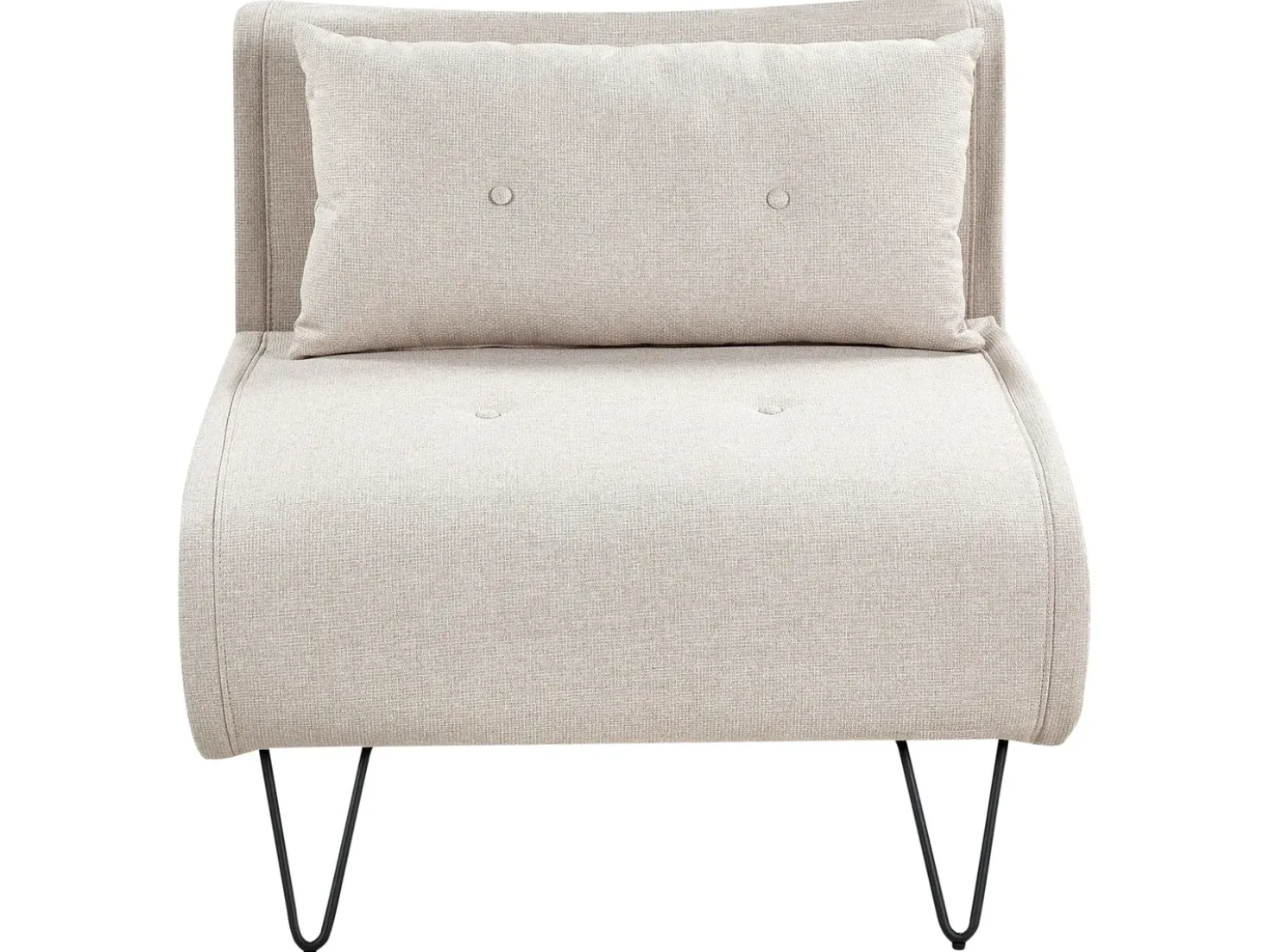 Set da salotto 3 posti VESTFOLD Tessuto Beige chiaro