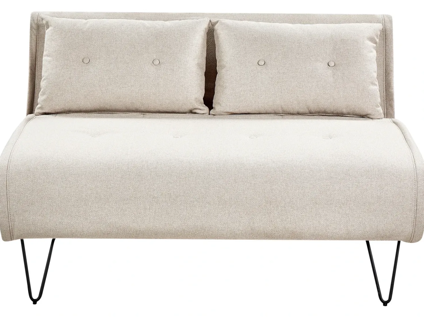 Set da salotto 3 posti VESTFOLD Tessuto Beige chiaro