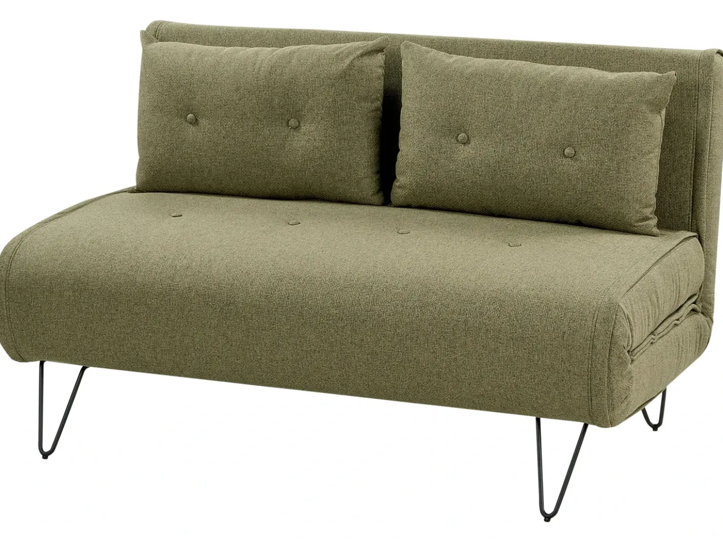 Set da salotto 3 posti VESTFOLD Tessuto Verde oliva