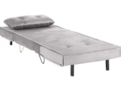 Set da salotto 3 posti VESTFOLD Velluto Grigio