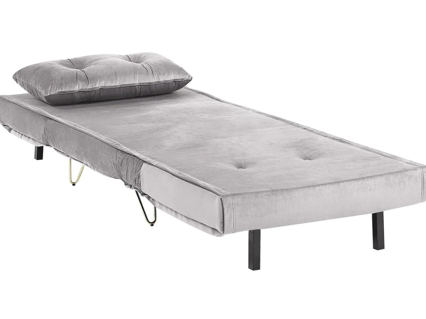 Set da salotto 3 posti VESTFOLD Velluto Grigio