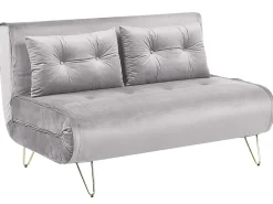 Set da salotto 3 posti VESTFOLD Velluto Grigio
