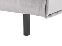 Set da salotto 3 posti VESTFOLD Velluto Grigio