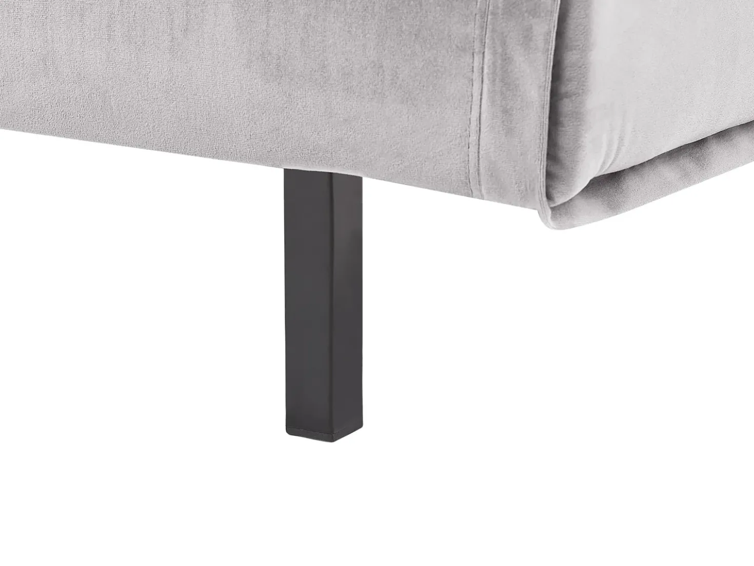 Set da salotto 3 posti VESTFOLD Velluto Grigio