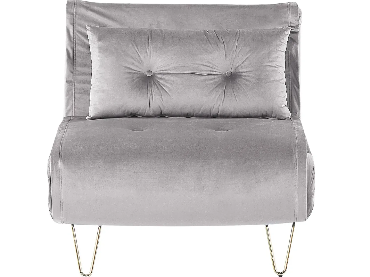 Set da salotto 3 posti VESTFOLD Velluto Grigio