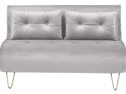 Set da salotto 3 posti VESTFOLD Velluto Grigio