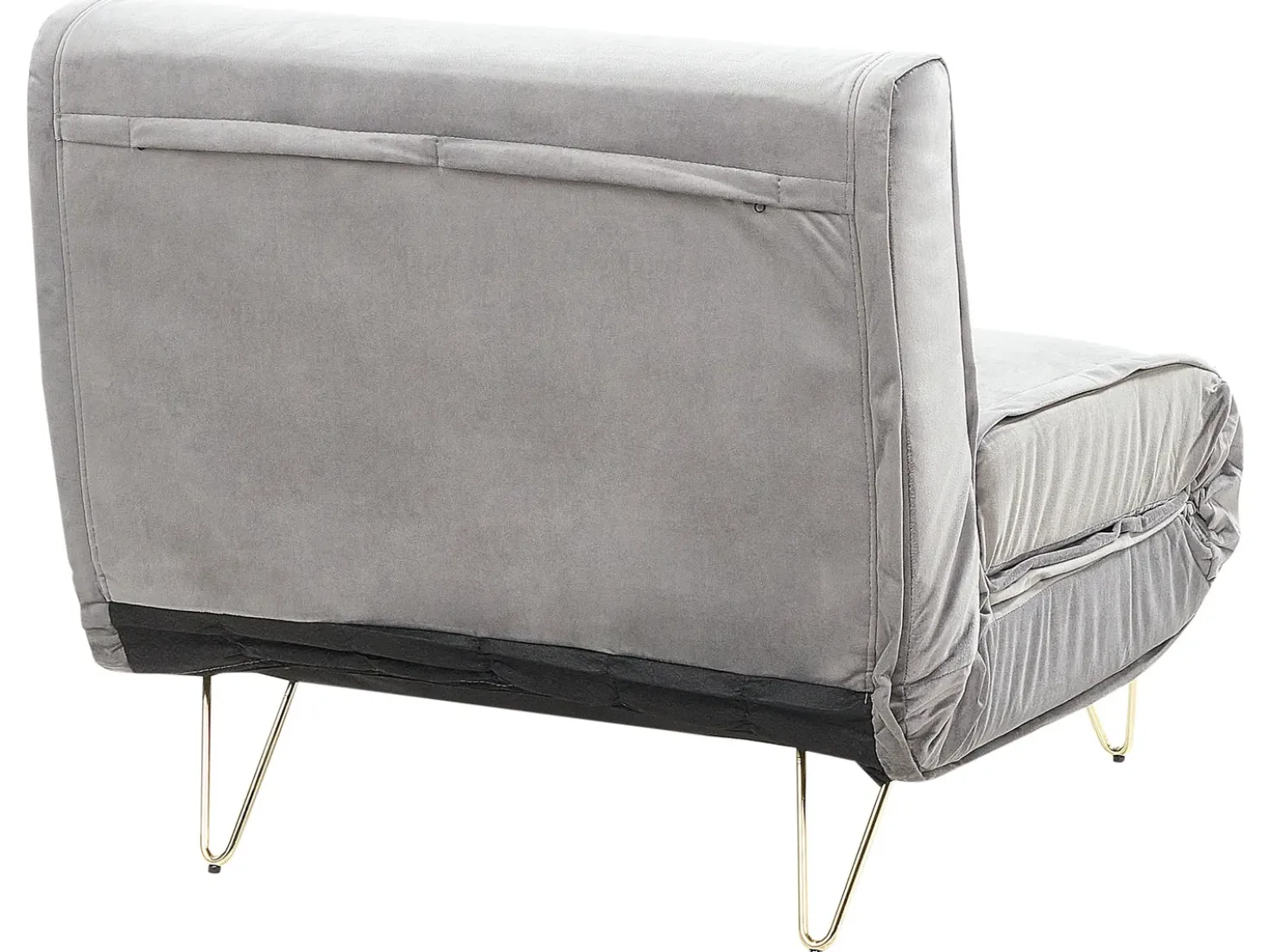 Set da salotto 3 posti VESTFOLD Velluto Grigio