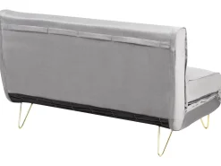Set da salotto 3 posti VESTFOLD Velluto Grigio