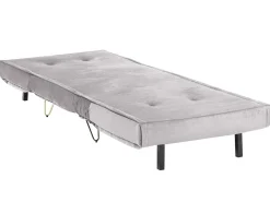 Set da salotto 3 posti VESTFOLD Velluto Grigio