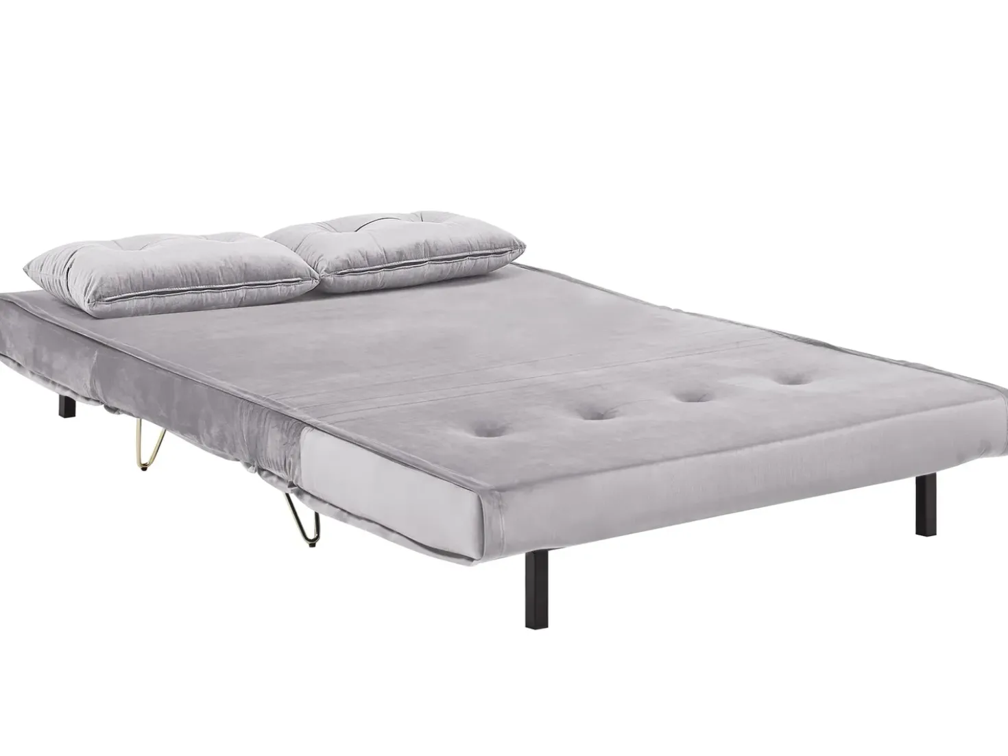 Set da salotto 3 posti VESTFOLD Velluto Grigio